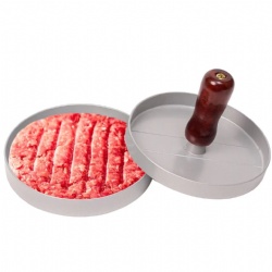 Burger meat patty press