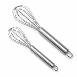 Stainless steel household manual egg beater